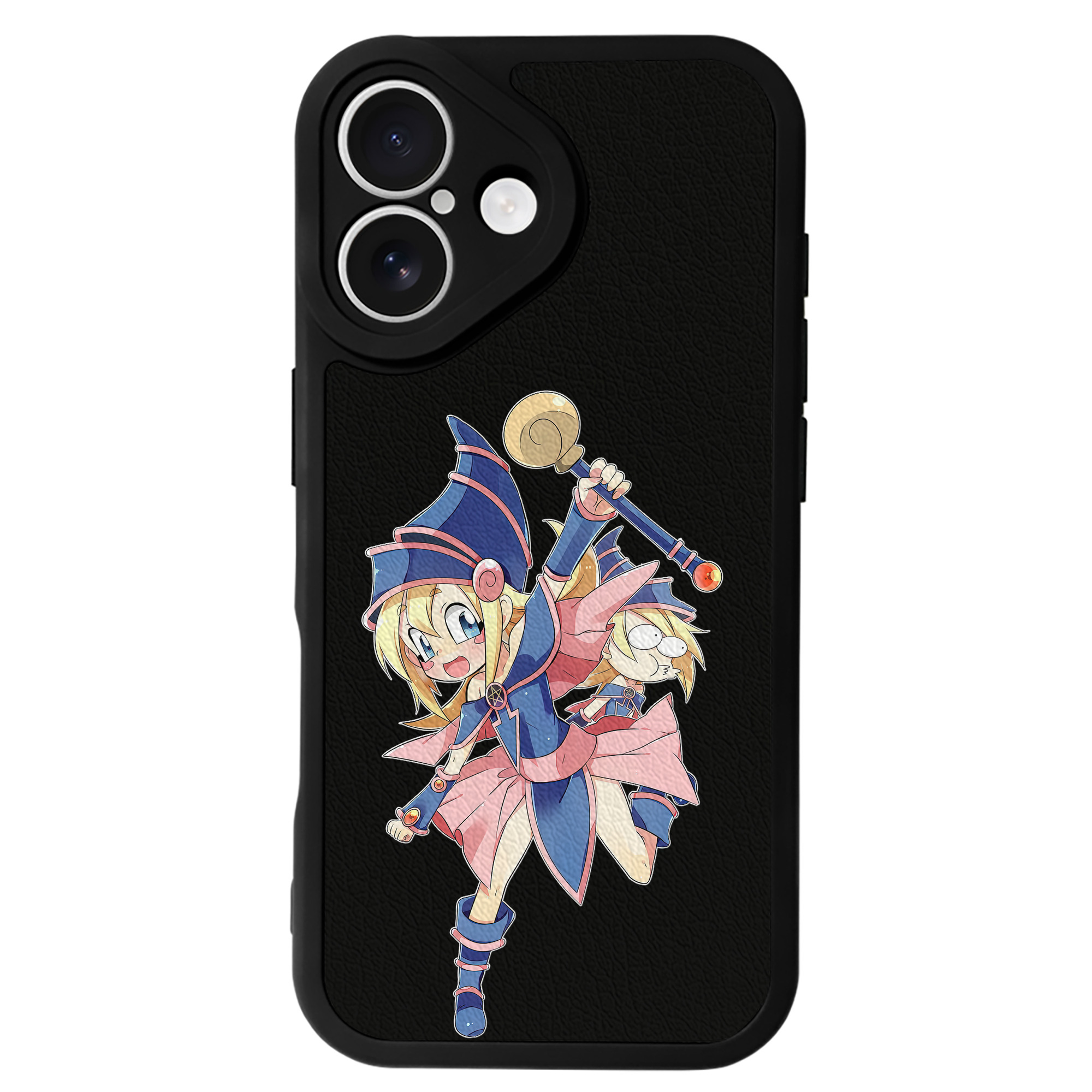遊☆戯☆王 Yu-Gi-Oh! 【iPhone 16シリーズ対応】シリコンスマホケース（レザー調） 材質：シリコン